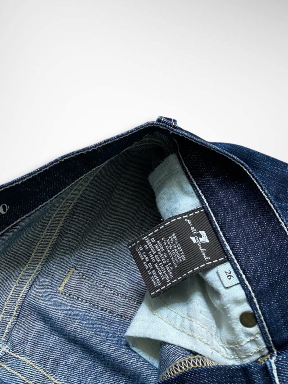 7 For All Mankind “Dojo” Low Rise Flare Jeans - Picture 7 of 9